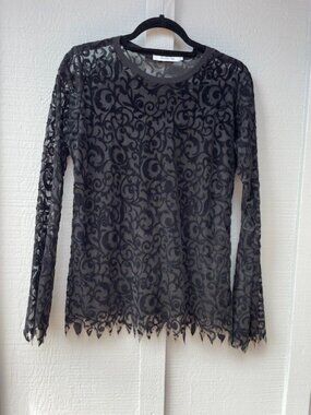 Bambina Mia - Black Lace Top / Blouse